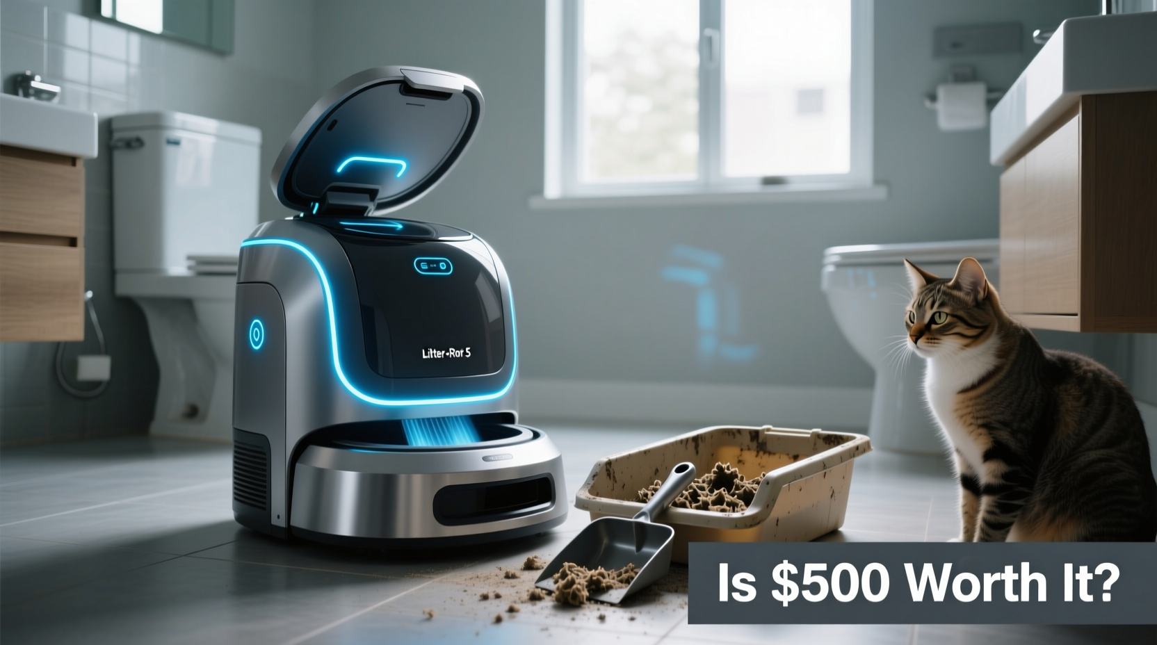 litter robot vs traditional scoop is the automatic box worth the 500 dollars