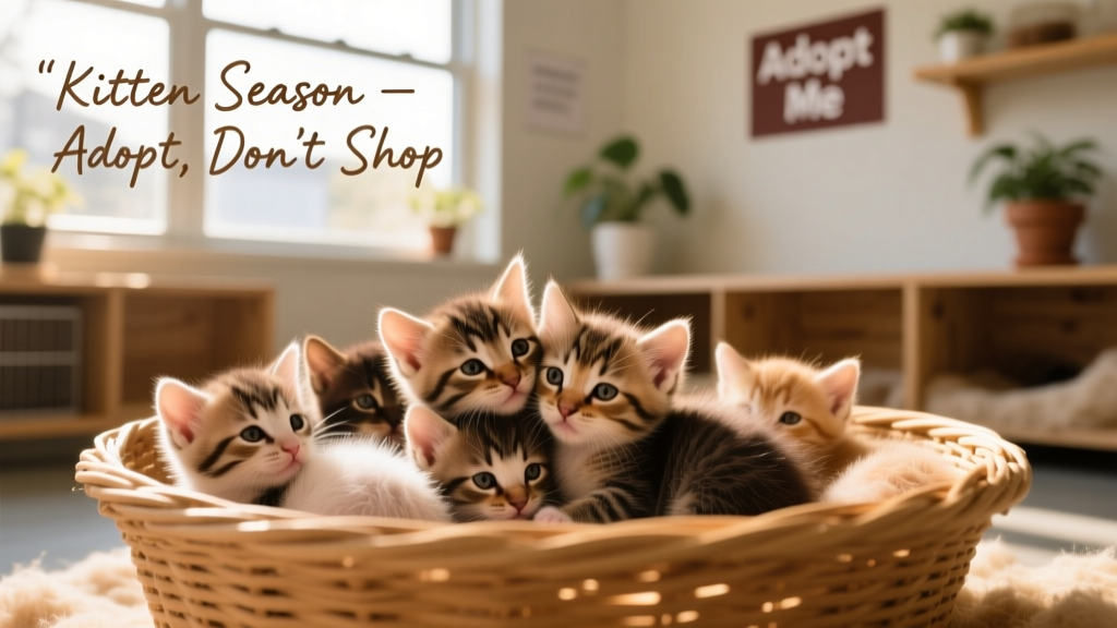 Kitten Season: It's the Best Time to Adopt As Your Shelter Takes in Litters of Newborn Cats