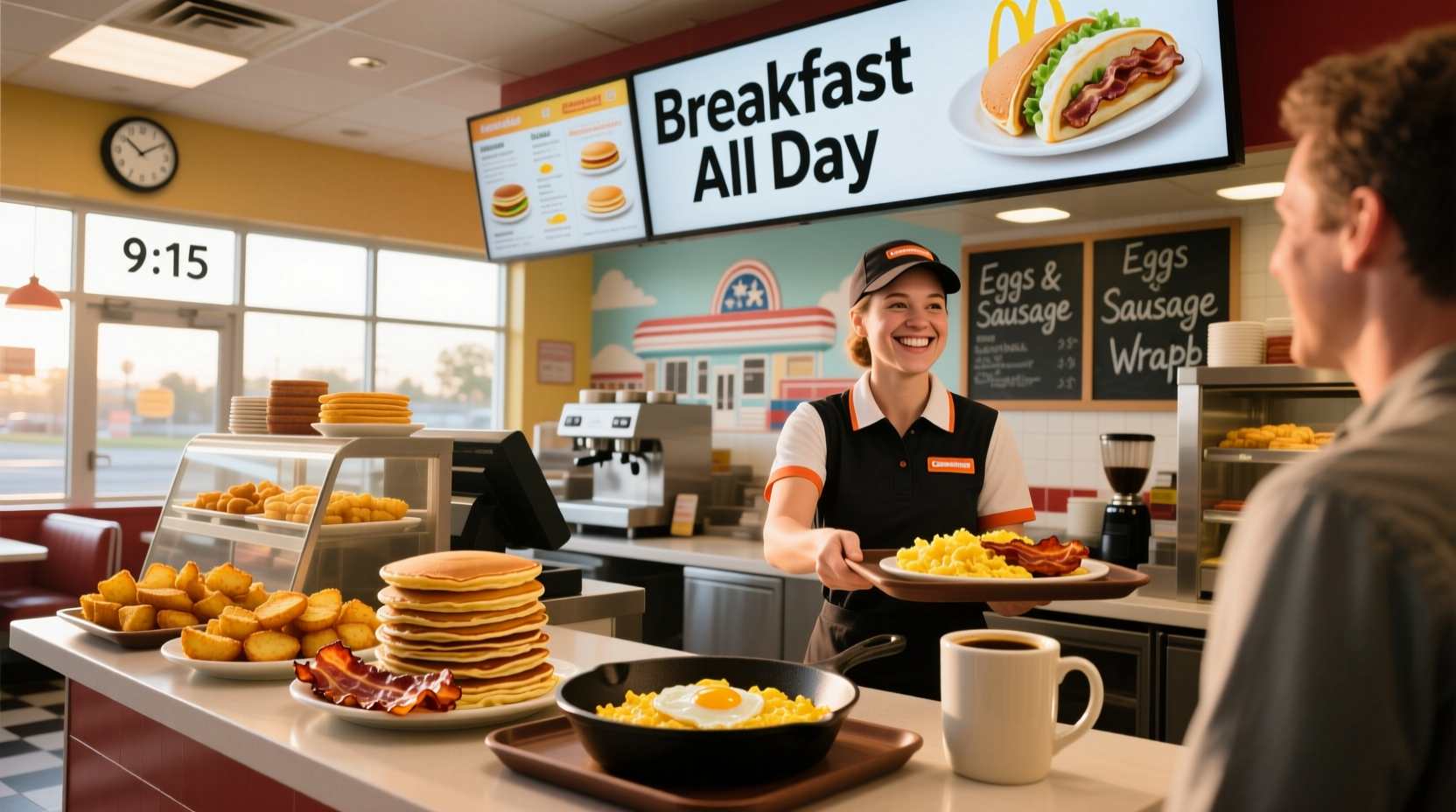 Fast Food Chains Serving Breakfast All Day: Complete Guide
