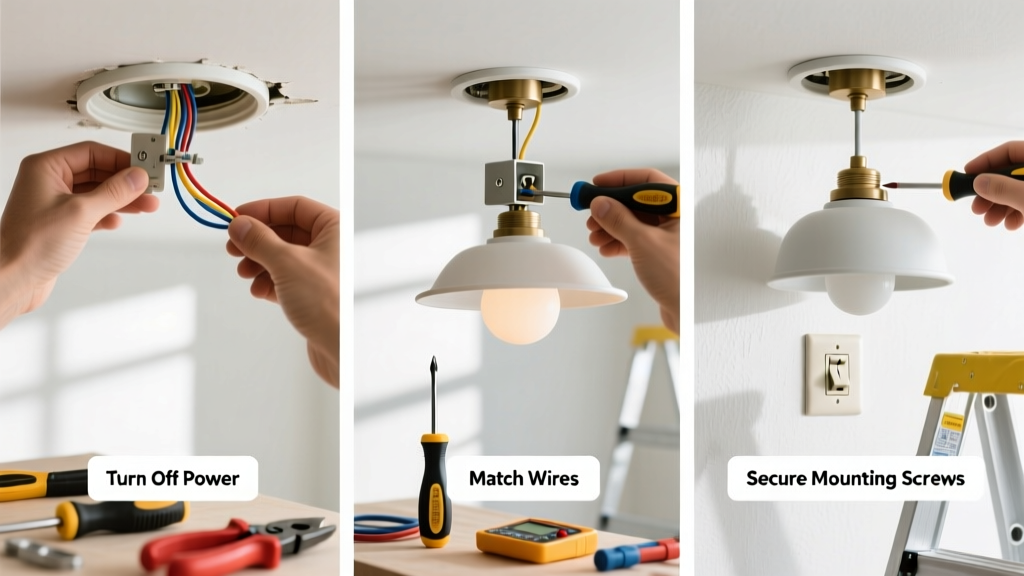 How to Install a Light Fixture in Your Home
