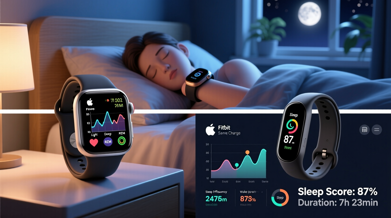 smartwatch vs fitness tracker for monitoring sleep patterns
