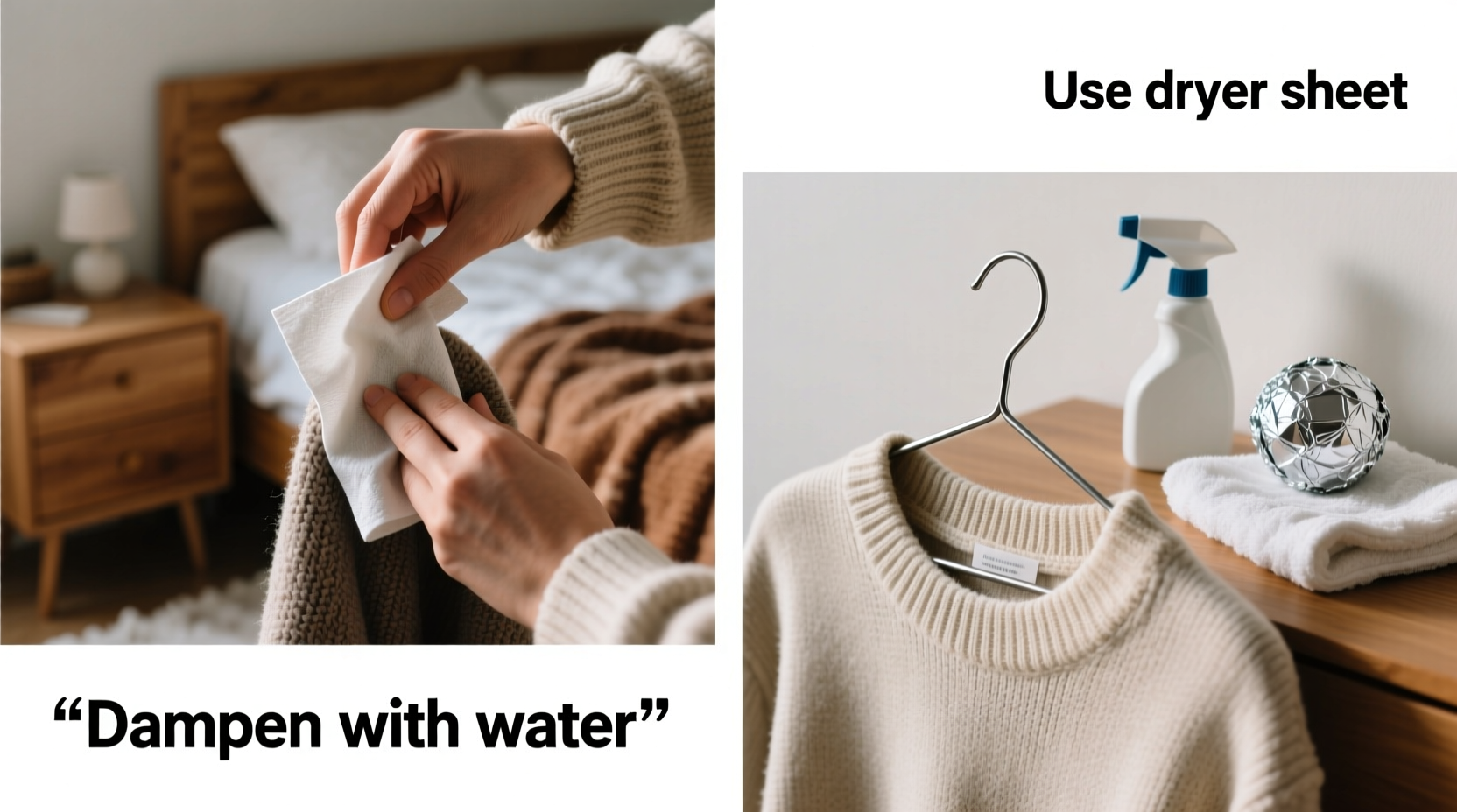 how to stop static cling in winter clothes using household items and quick fixes