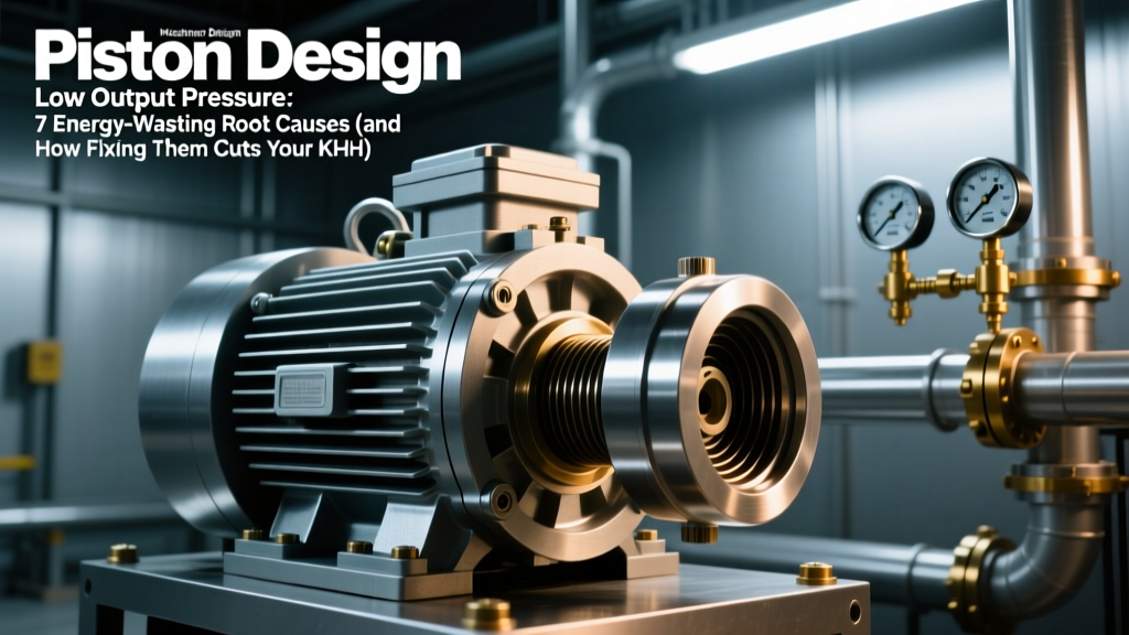 Piston Compressor Low Pressure: 7 Energy-Wasting Causes