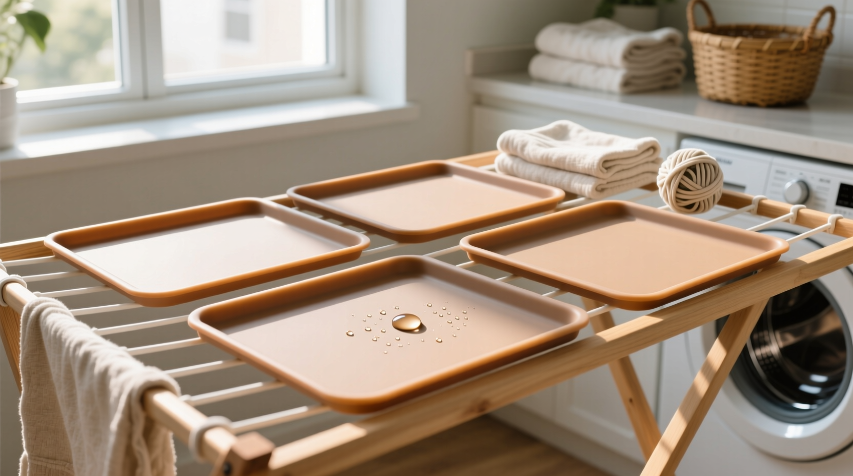 how to clean a silicone baking mat used for laundry