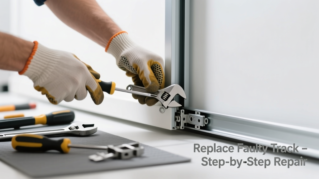 Fixing a Stuck Sliding Door: Replace the Faulty Part