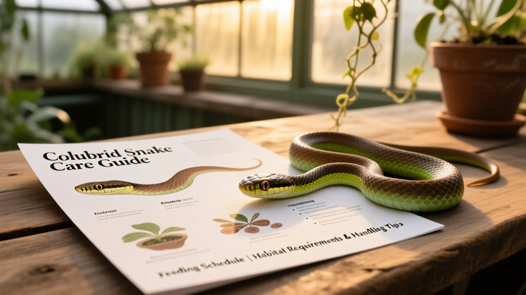 Colubrid Snake Care Sheet