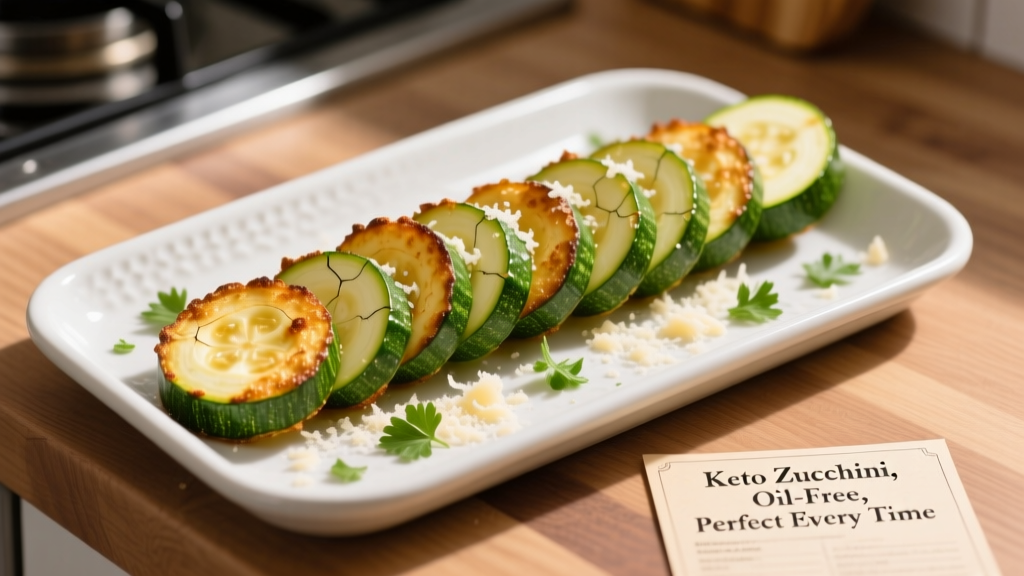 Keto Zucchini in Air Fryer: Crispy & Oil-Free