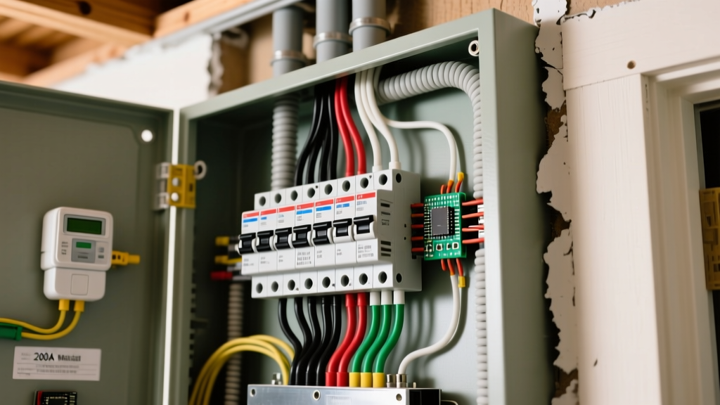 How to Install a Breaker Panel: 200A Main Service Wiring Guide