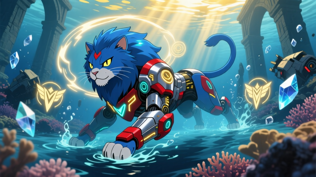 The Voltron Blue Lion: How One Underwater Cat Became the Heart of the Paladin Team