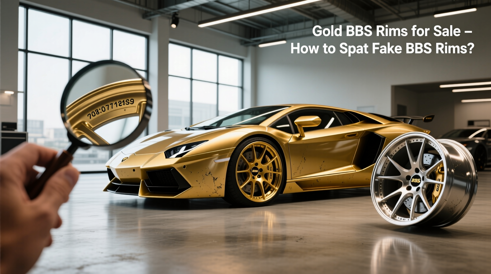 How to Choose Gold BBS Rims for Sale, How to Spot Fake BBS Rims?