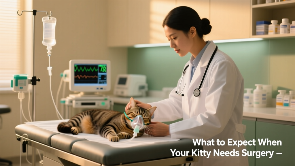 Cat Anesthesia and Sedation: What to Expect When Your Kitty Needs Surgery