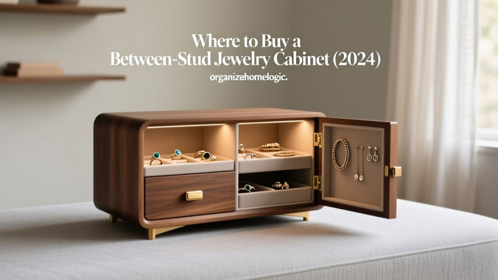 Where to Buy a Between-Stud Jewelry Cabinet (2024)
