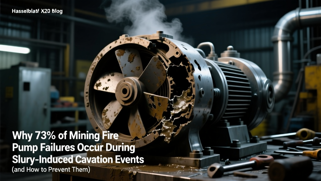 Prevent Mining Fire Pump Failures from Slurry Cavitation