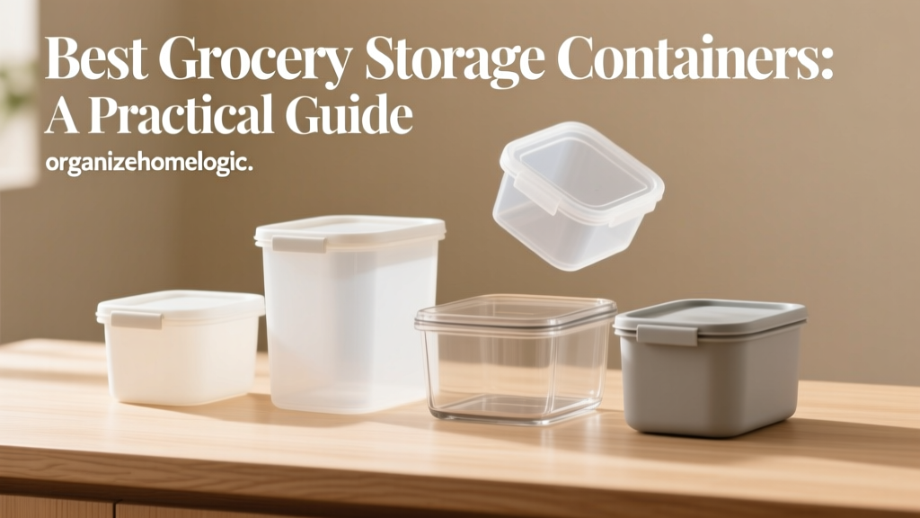 Best Grocery Storage Containers: A Practical Guide