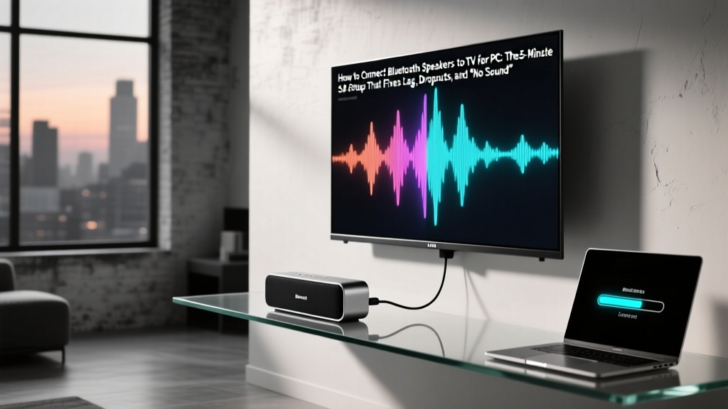 Bluetooth Speakers to TV and PC: Setup & Fixes