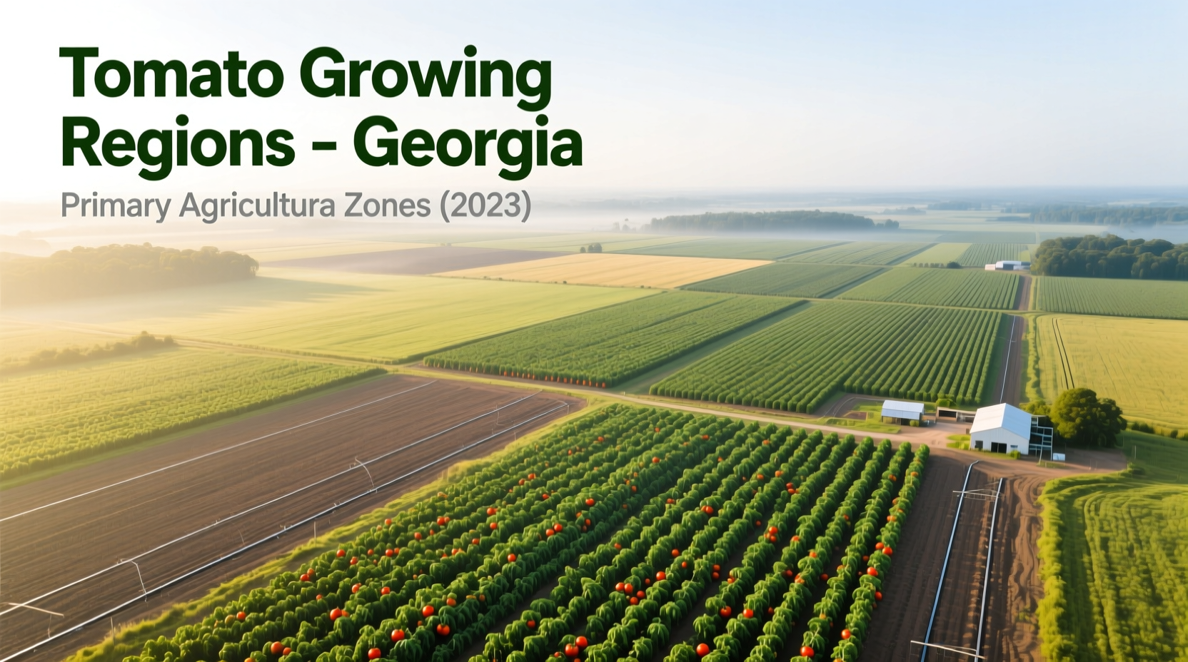 Georgia's Primary Tomato Growing Regions Revealed