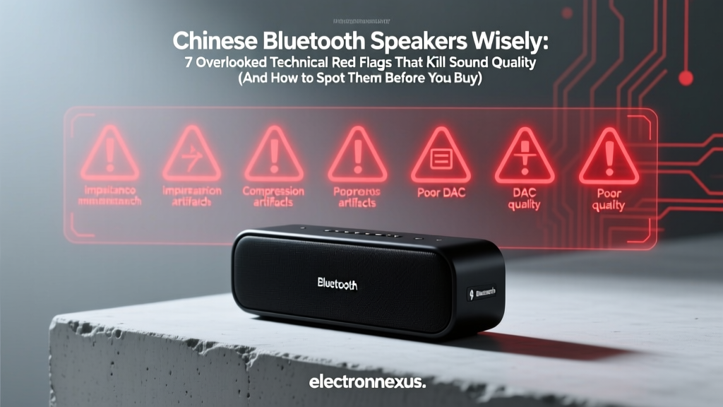 Chinese Bluetooth Speakers Wisely: 7 Overlooked Technical Red Flags That Kill Sound Quality (And How to Spot Them Before You Buy)