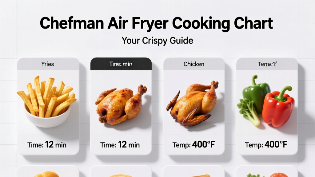 Chefman Air Fryer Cooking Chart: Your Crispy Guide