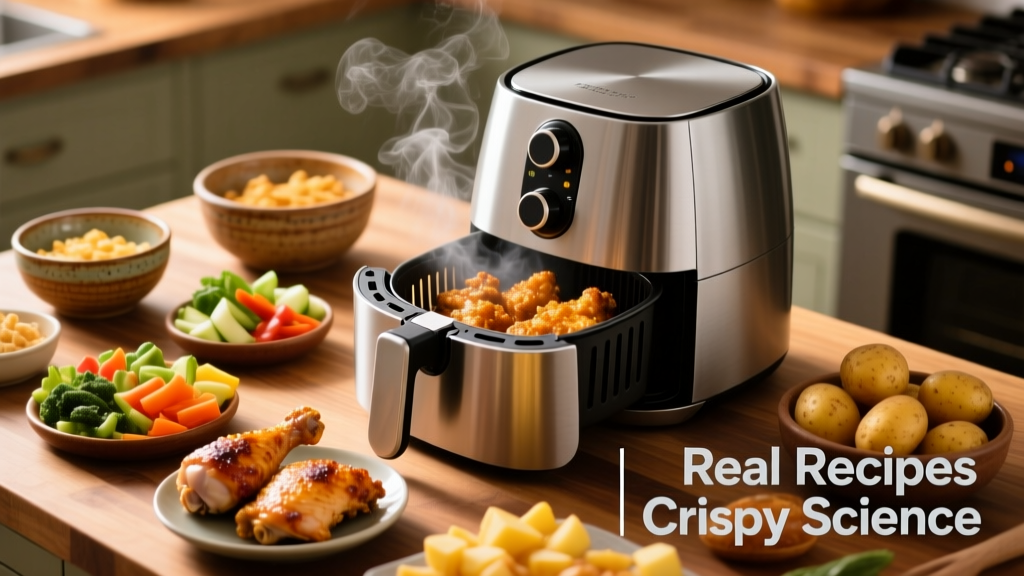 Air Fry vs Deep Fry: Crispy Science & Real Recipes