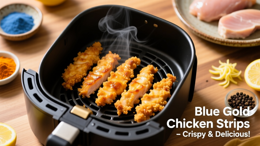 How to Air Fry Blue & Gold Chicken Strips Perfectly