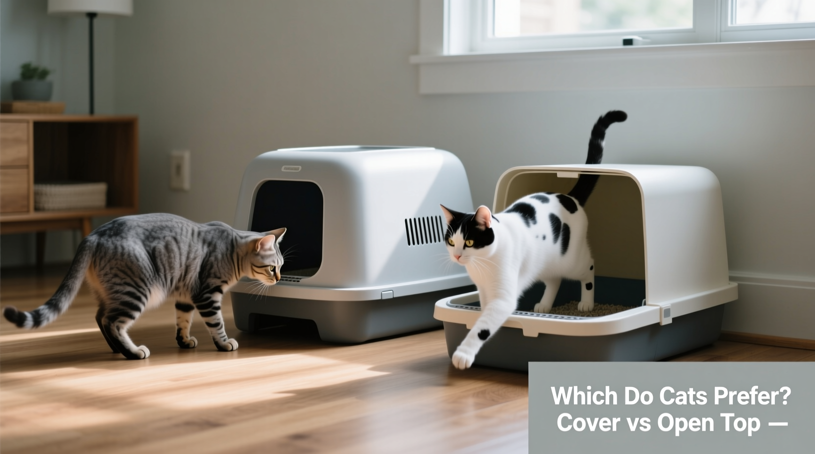 litter box with lid vs open top which do cats prefer
