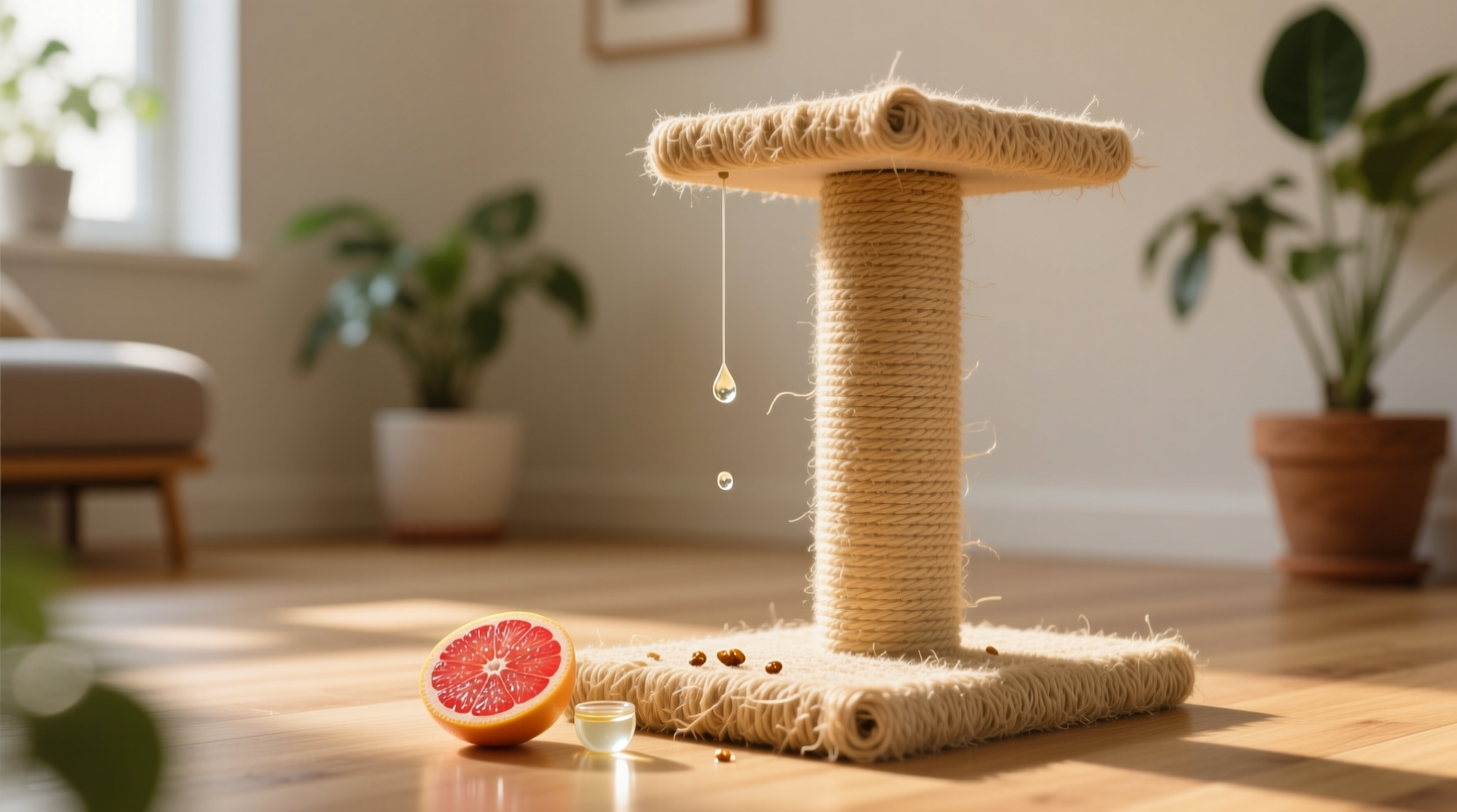 eco friendly cleaning tips sanitize sisal cat posts safely