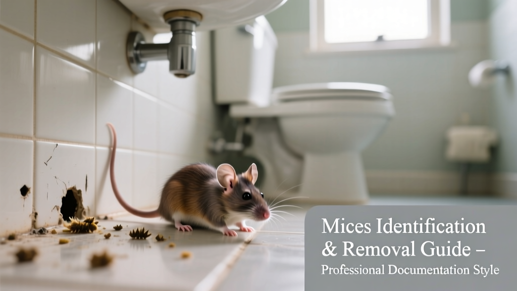 Mice in Bathroom: Identification and Removal Guide