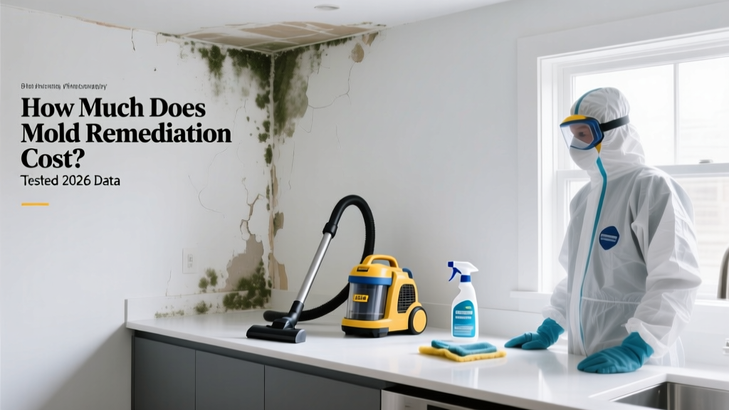 How Much Does Mold Remediation Cost? Tested 2026 Data