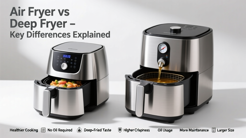 Air Fryer vs Deep Fryer: Key Differences Explained