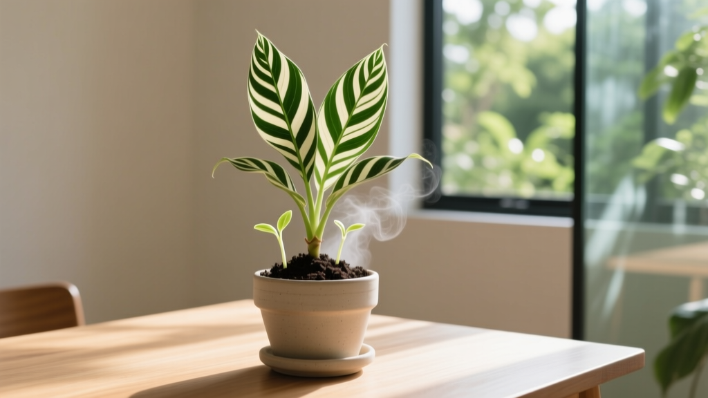 Zebra Plant Care from Seeds: Light, Humidity & Patience