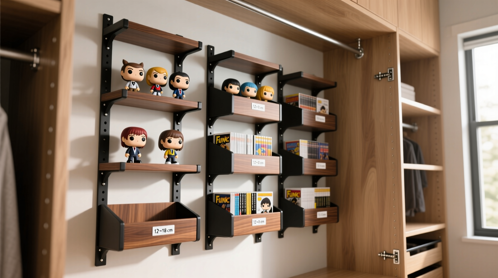 closet organization tips for collectibles