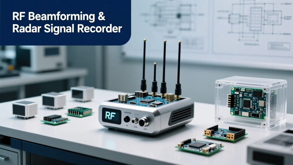 Microwave RF Signal Recorders Meet Beamforming and Radar Needs: Hardware Integration for Next-Generation Sensing