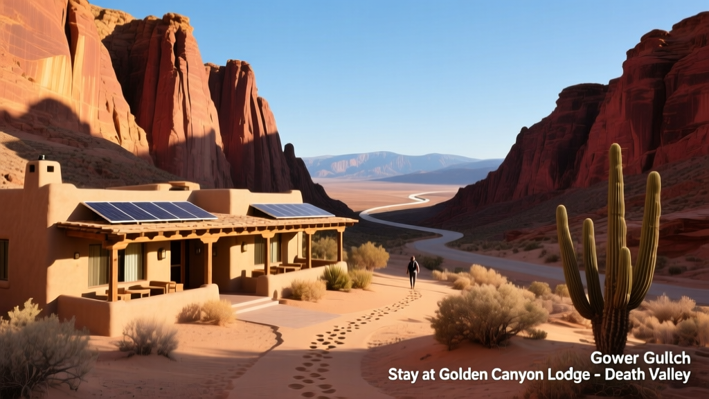Hiking the Golden Canyon Gower Gulch Loop in Death Valley National Park: Trail Facts, Safety Protocols, and Lodging Insights