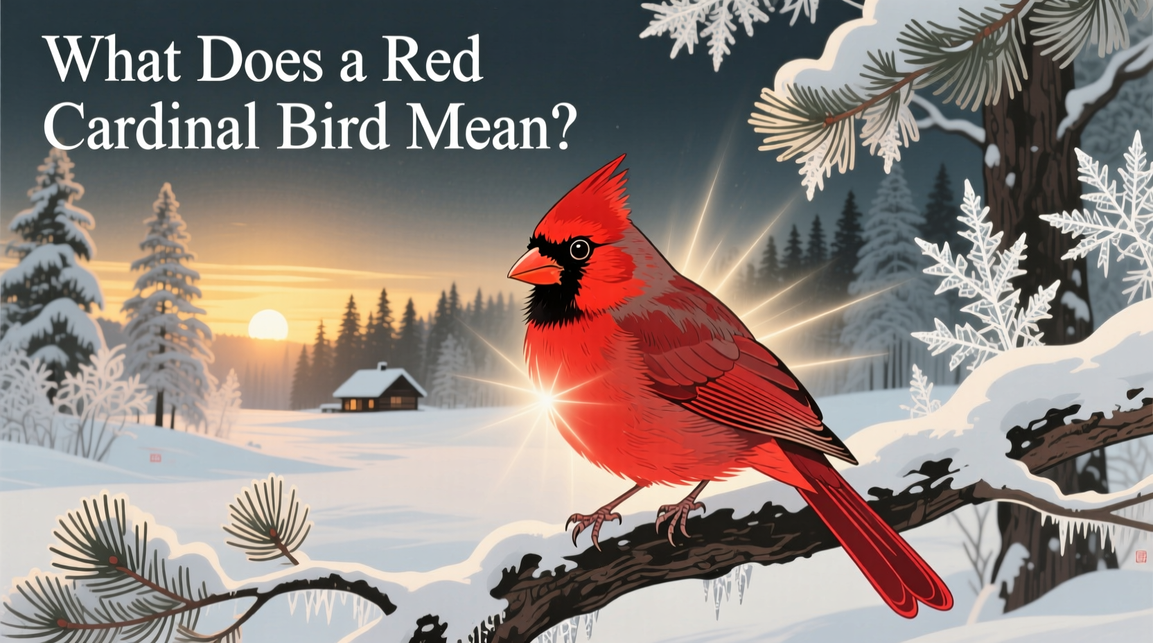 what does red cardinal bird mean