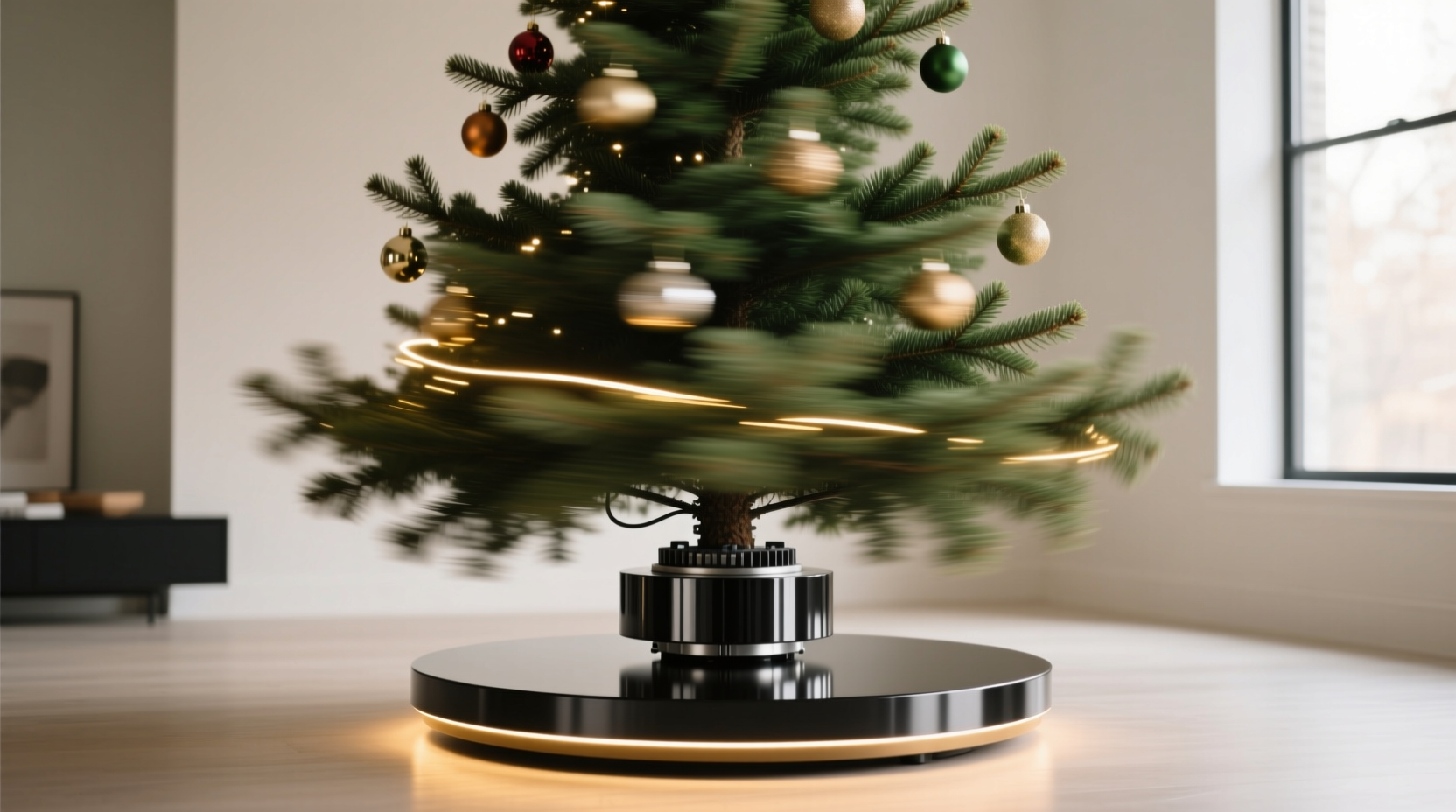 is a rotating christmas tree stand worth it for decorating and viewing from all angles