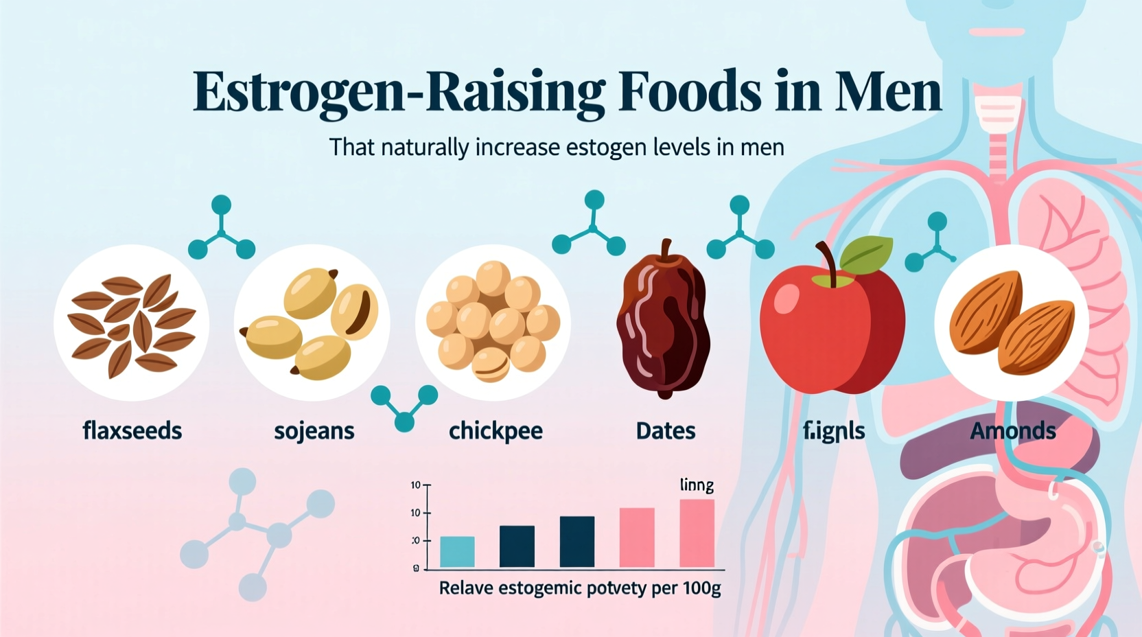 Foods That Raise Estrogen in Men: Science-Backed Facts