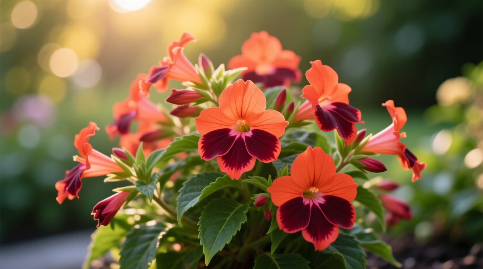 sunpatiens hot coral