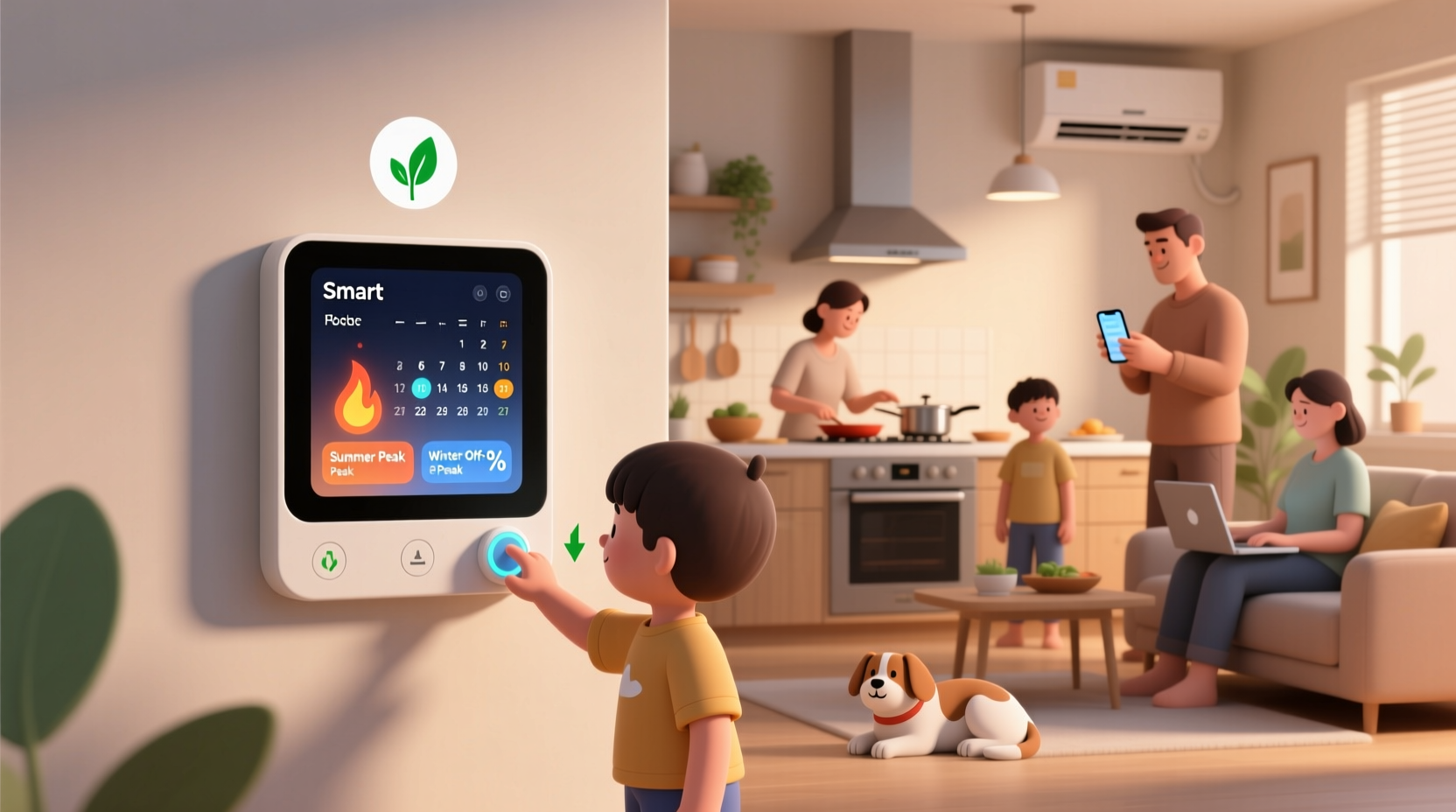 Smart Thermostat Calendar Optimization