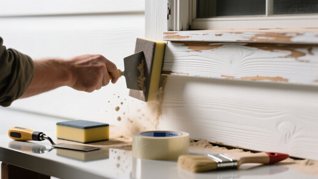 Fix Noisy Exterior Paint Chalking on Siding or Trim