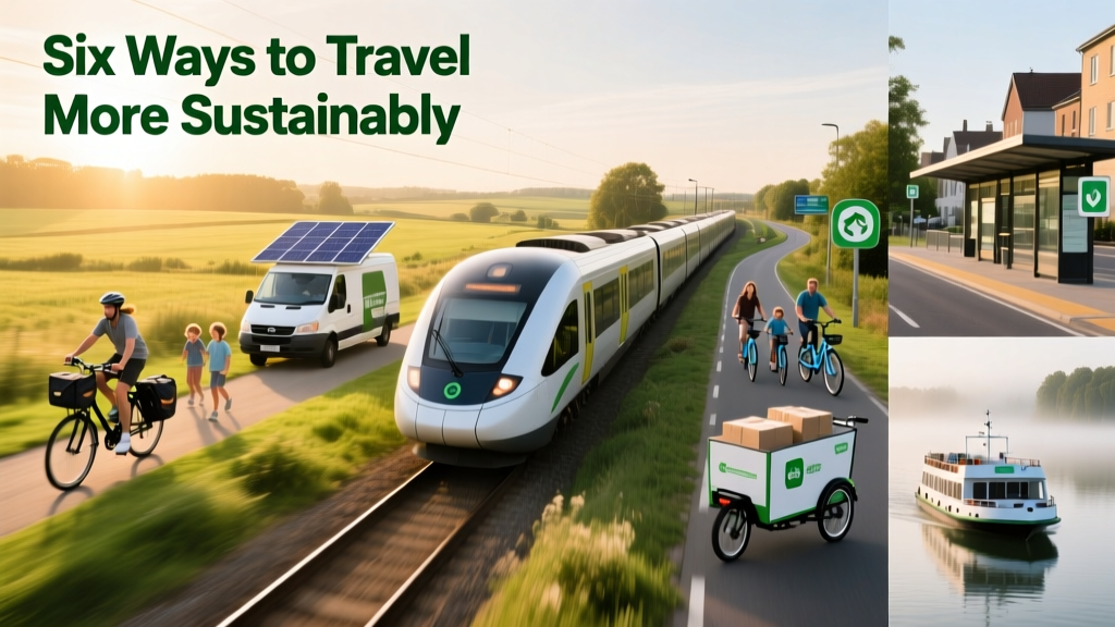 Six Ways To Travel More Sustainably