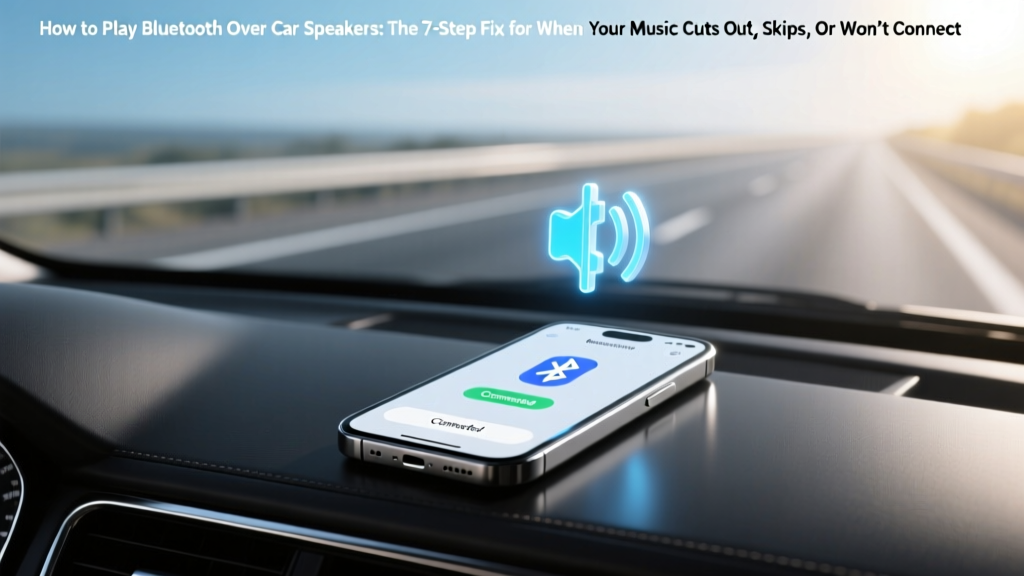 Bluetooth Car Audio Fixes: Why It Fails (2026)