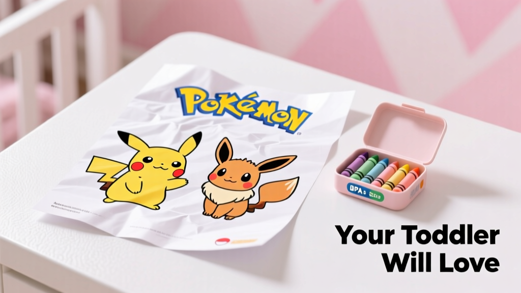 Printable Pokémon Coloring Pages Your Toddler Will Love: Safe, Developmentally Appropriate, and Parent-Tested