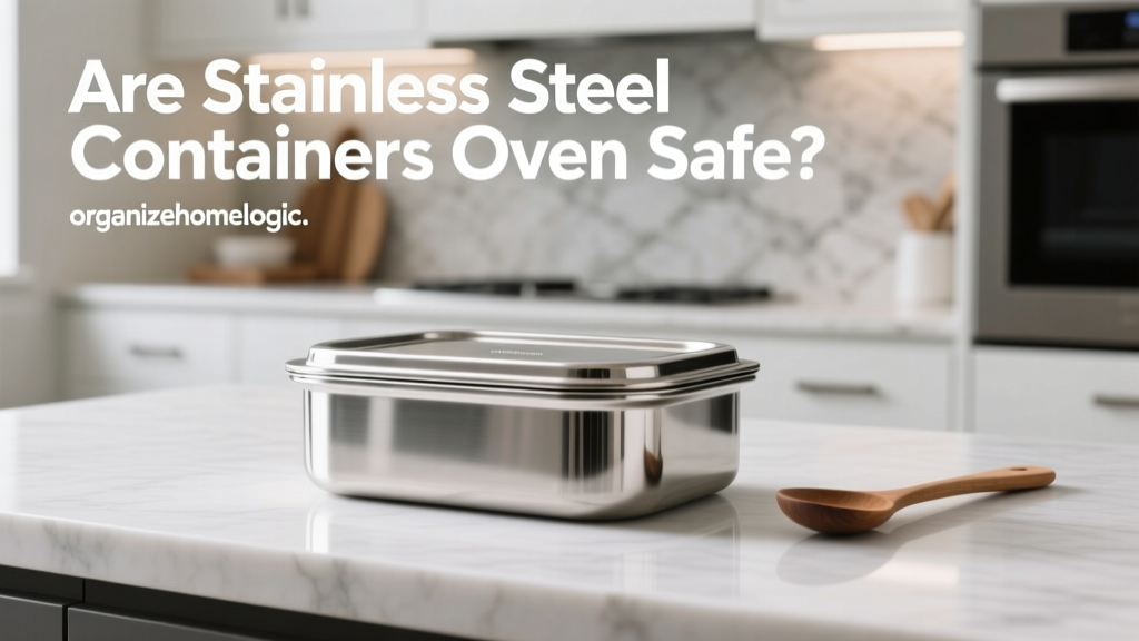 Are Stainless Steel Containers Oven Safe?
