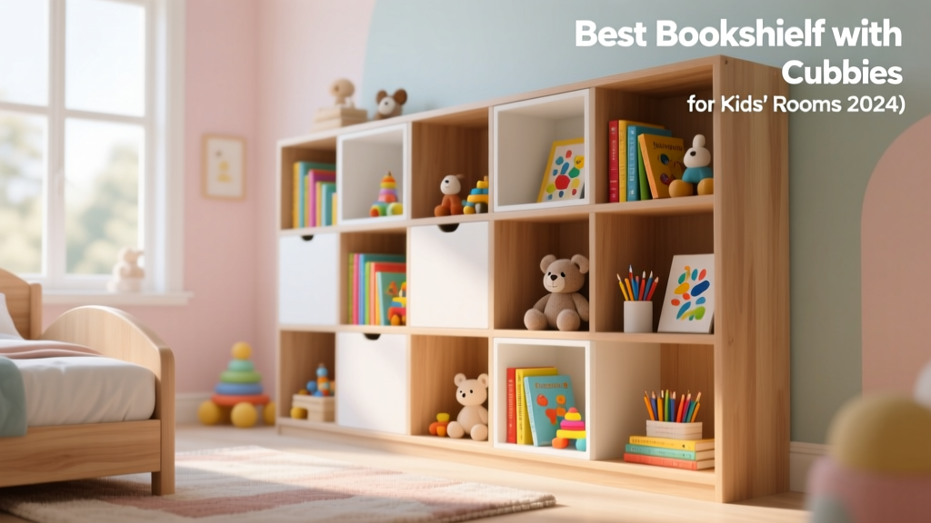 Best Bookshelf with Cubbies for Kids' Rooms (2024)