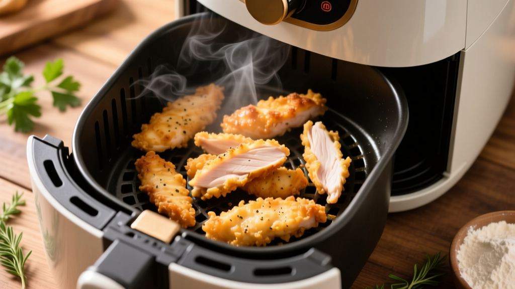 Crispy Foster Farms Chicken Strips in Air Fryer