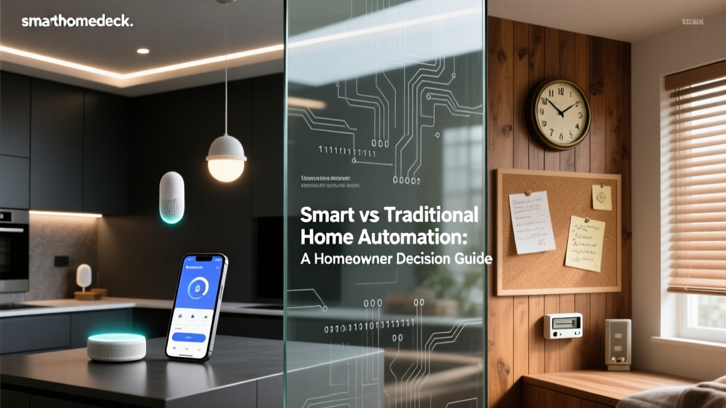 Smart vs Traditional Home Automation: A Homeowner Decision Guide