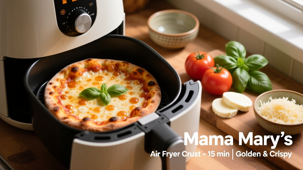 How to Cook Mama Mary's Pizza Crust in an Air Fryer
