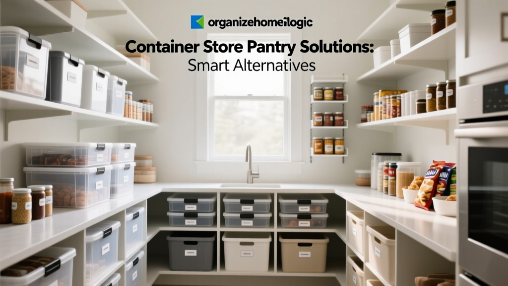 Container Store Pantry Solutions: Smart Alternatives