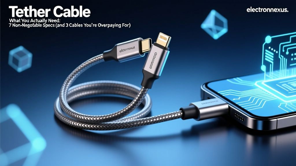 Tether Cable What You Actually Need: 7 Non-Negotiable Specs (and 3 Cables You’re Overpaying For)