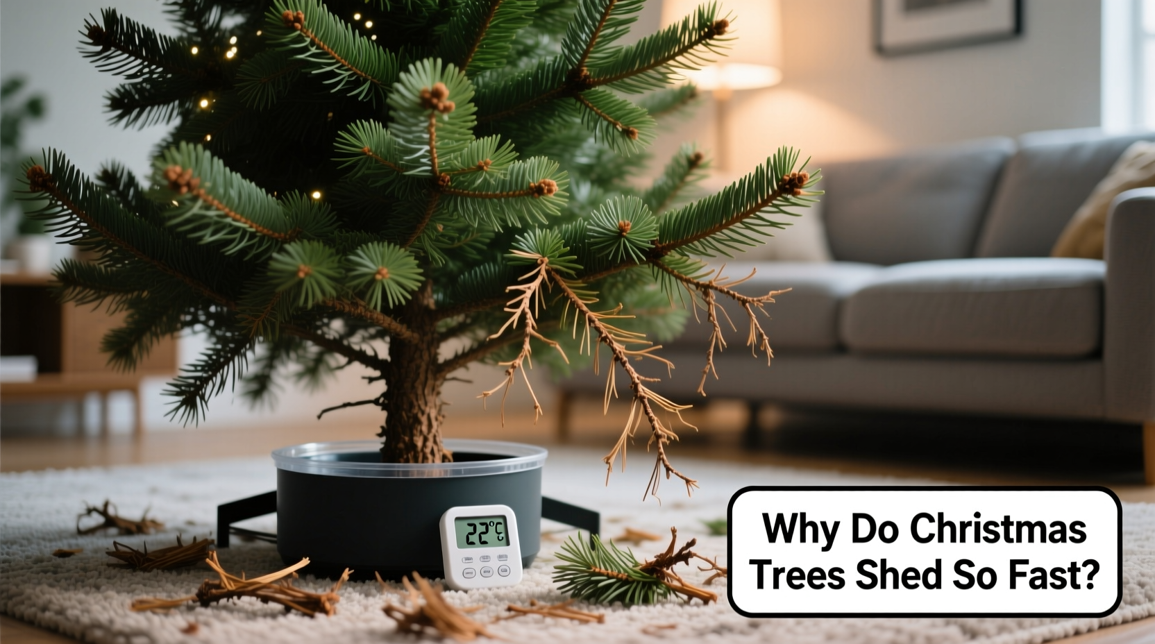 why does my christmas tree lose needles within days picking fresher options